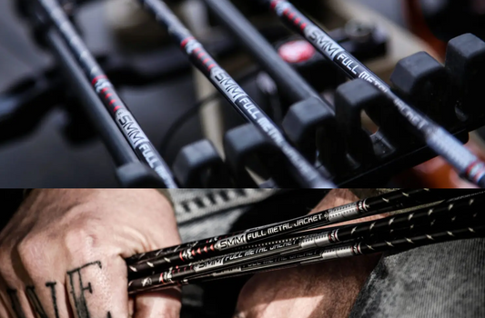 Easton FMJ 5mm Fletched Arrows w/HIT Inserts 6 pack