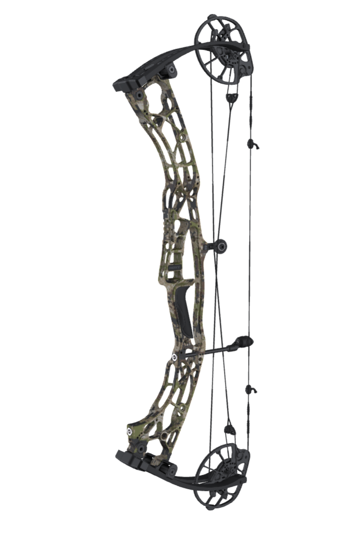 Hoyt AX-2 32 compound bow in Gore Optifade Elevated — western big game bowhunting bow