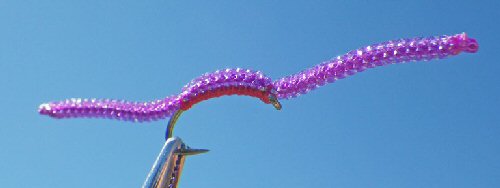 sparkle Worm - Purple