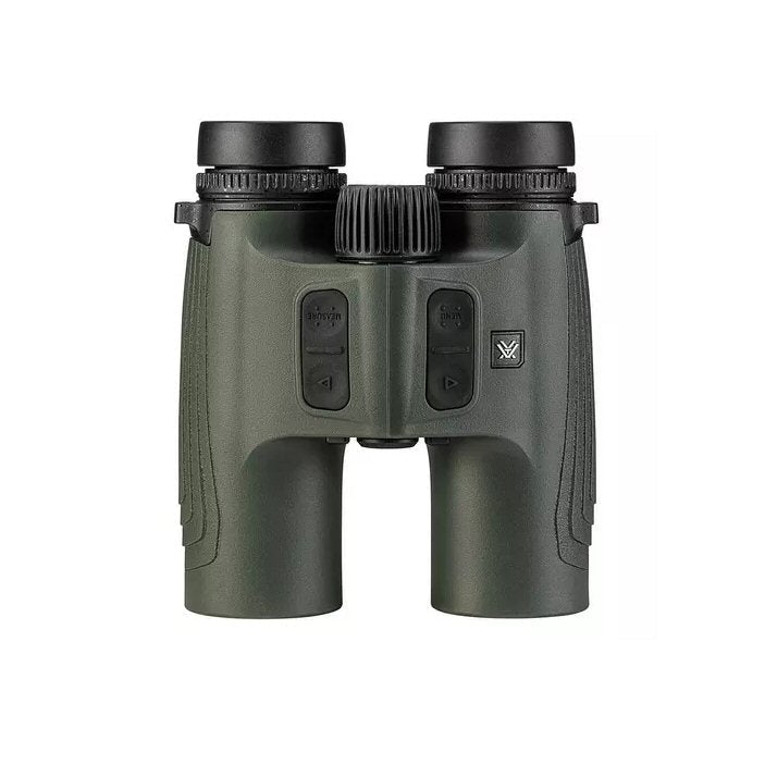 Vortex Talon HD 10K 10x42 ballistic laser rangefinding binocular in olive green with Vortex Relay and GeoBalistics compatibility, includes GlassPak Sport harness