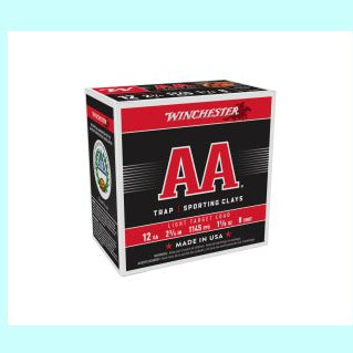Winchester Light Target Load AA 12ga 2 3/4 1 1/8oz. 1145FPS 8# CASE