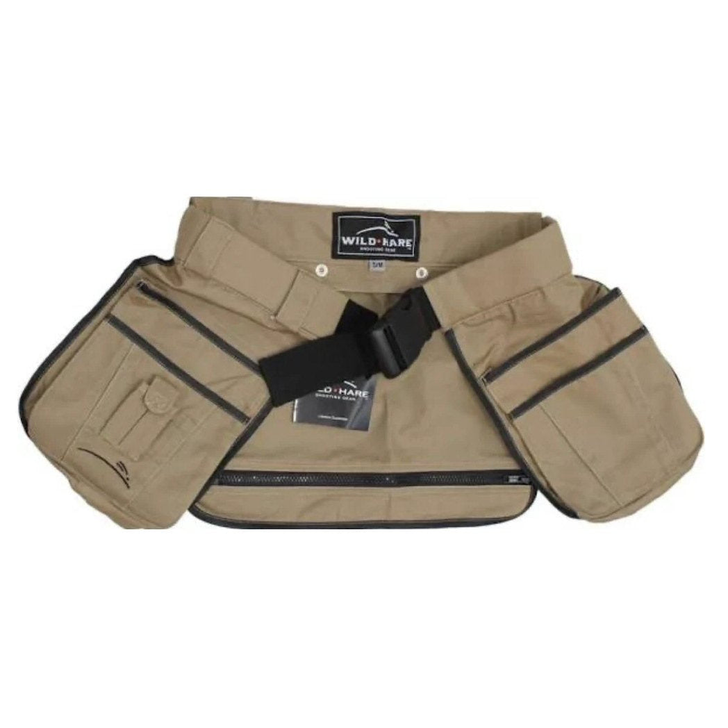 Wild Hare shooting half vest with 36–52-inch belt
