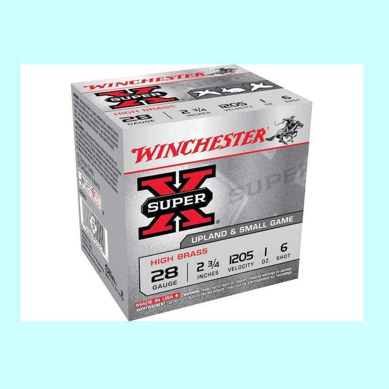 Winchester Super X 28ga 1205fps 1oz #6 shot