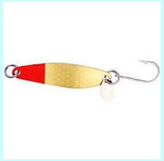 Luhr Jensen Needlefish Size 1 - Brass/Red Head
