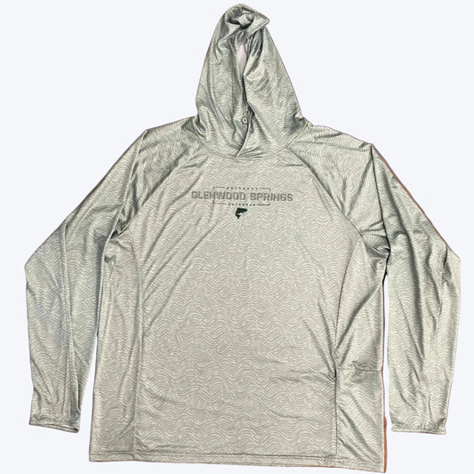 Ouray "GSO" Sun Shirt Green Wave Pattern
