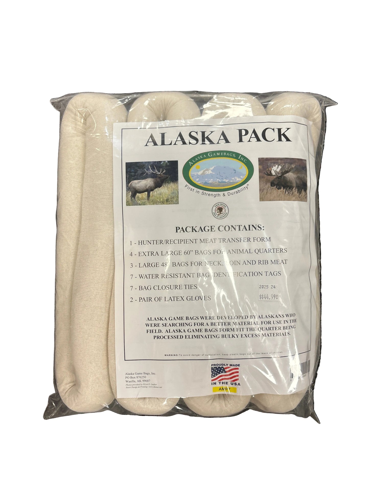 Alaska Gamebags