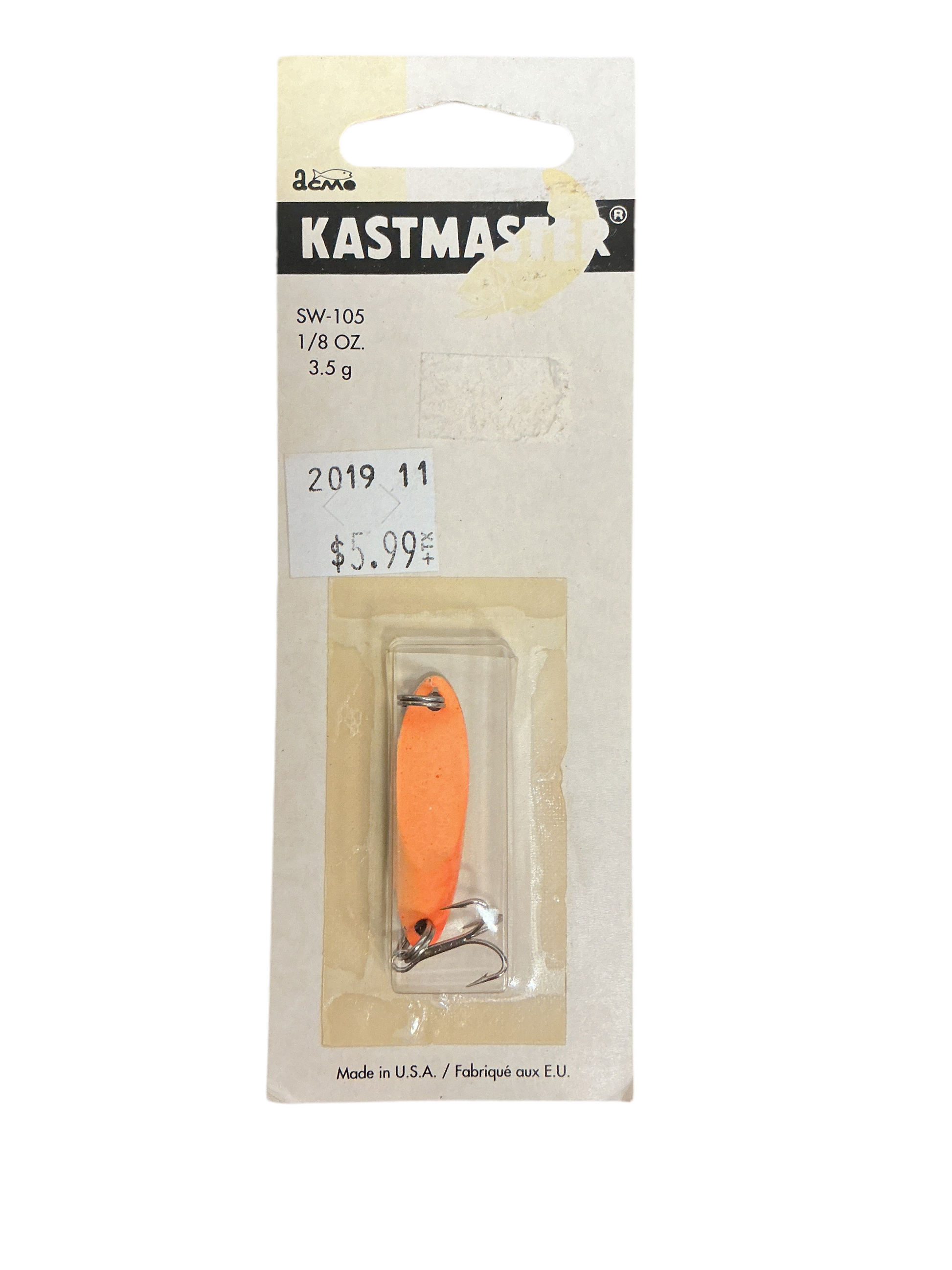 Kastmaster Acme Tackle Company 1/8oz.