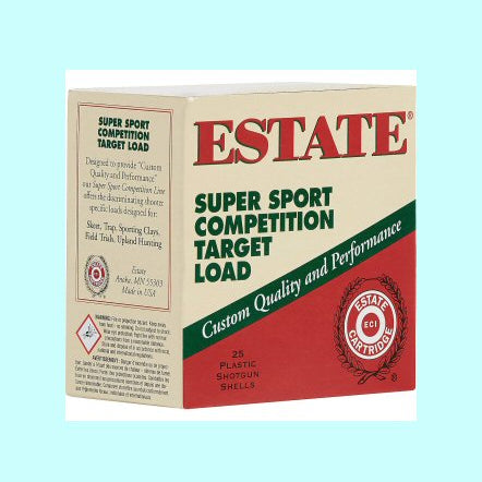 Estate Super Sport Comp Target Load 12ga 7.5 Shot 1 oz 1235 fps