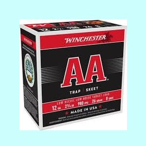 Winchester AA Low Recoil Low Noise Target Load 12ga 8 Shot 980fps