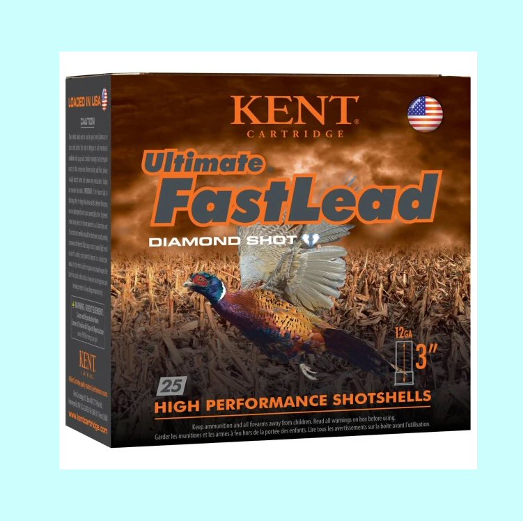 Kent Cartridge Ultimate Fastlead Diamond Shot 3" 12ga 5 Shot 1325fps 1 3/4oz