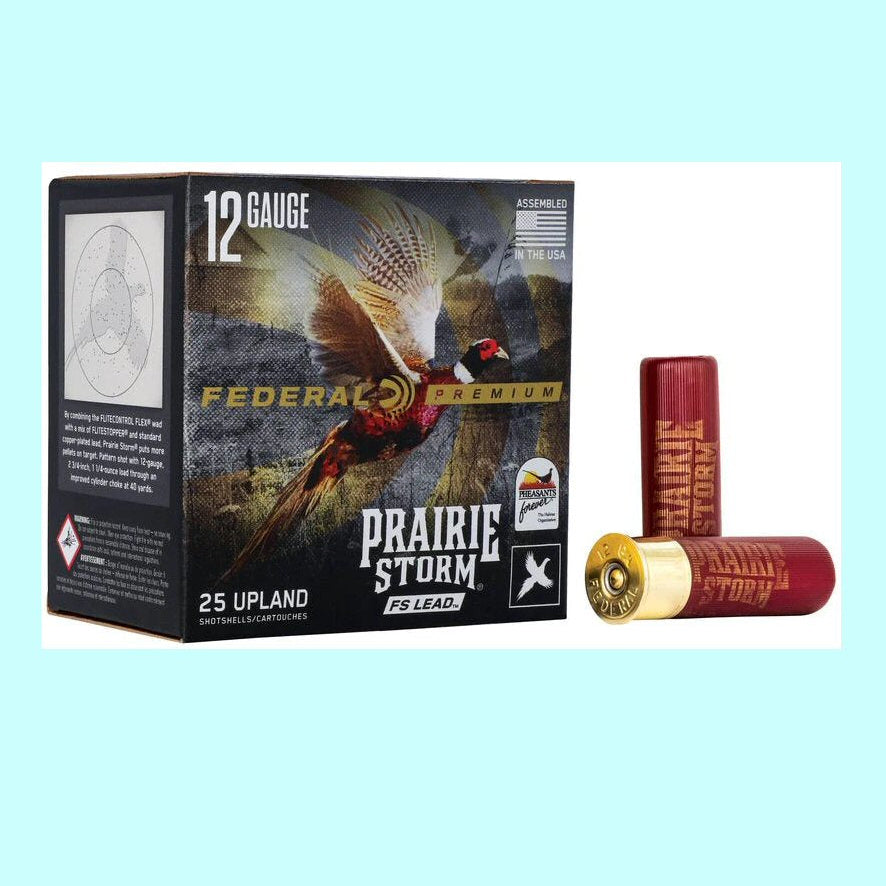 Federal Prairie Storm FS Lead 12ga 3” 1 5/8oz. #6 - Case
