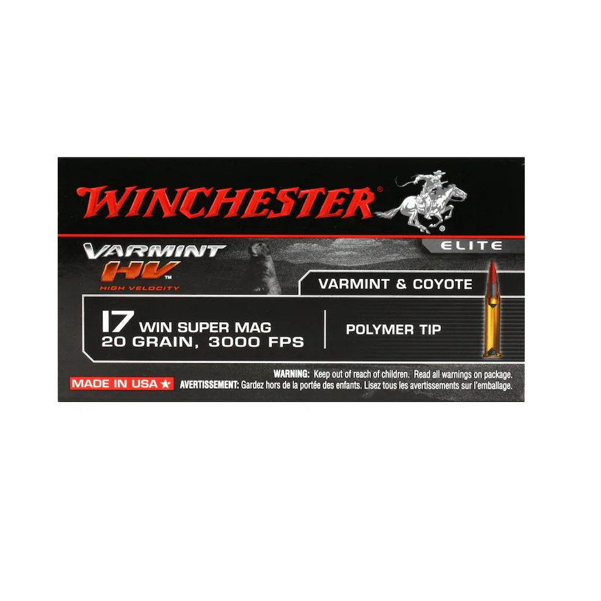Winchester 17 Win Super Mag 20 GRN 50 RND