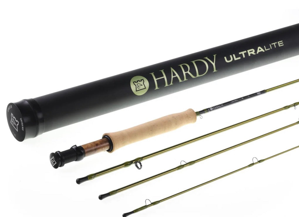 Hardy Ultralite LL 9'2" 4wt fly rod — lightweight carbon construction for dry fly and nymph fishing
