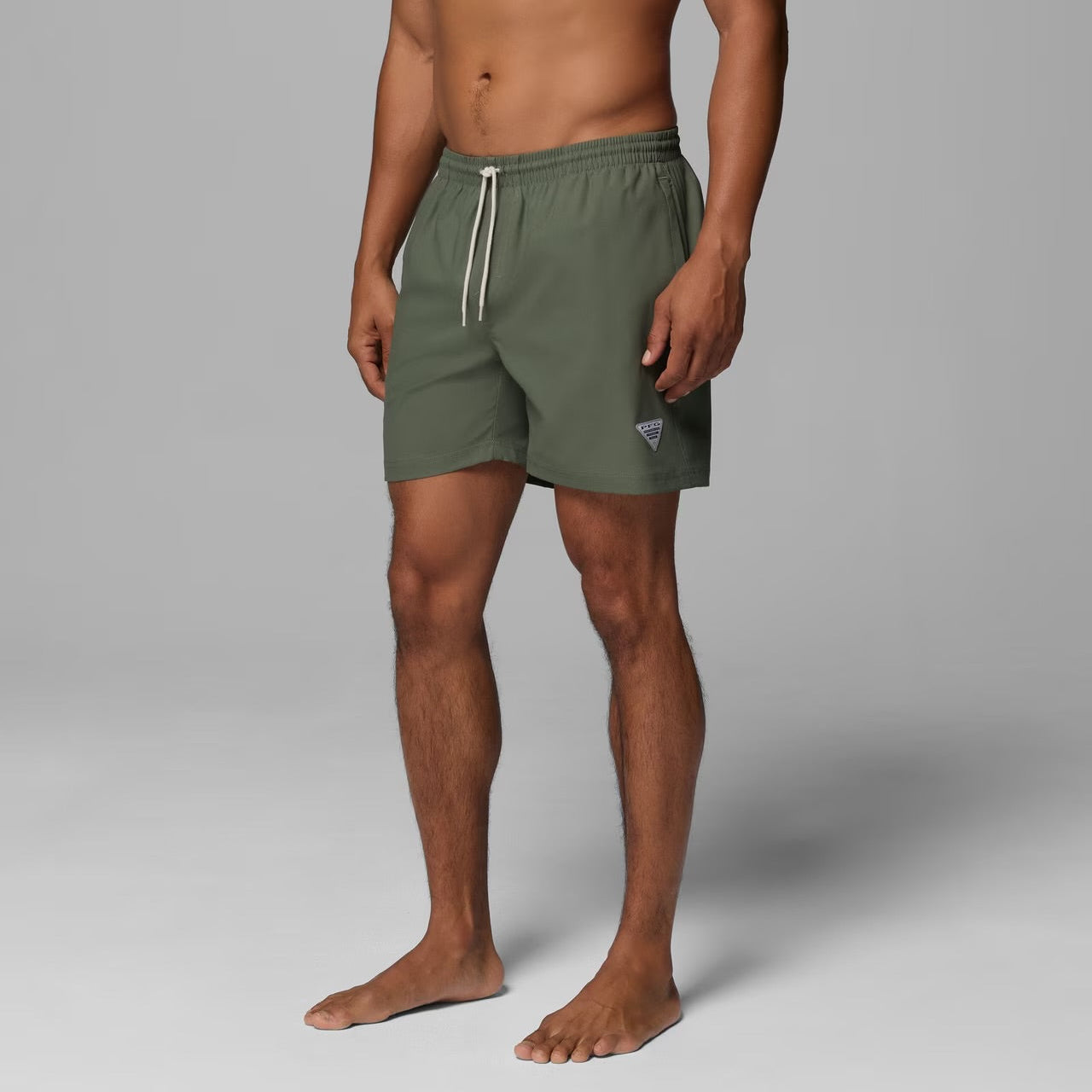 Columbia PFG Rambler Water Shorts in Cypress — quick-dry fishing shorts at Glenwood Springs Outdoors