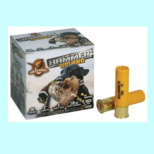 Hevi-Shot  Hevi Hammer Upland 20ga 1 oz  2 3/4" 1250fps #5 shot