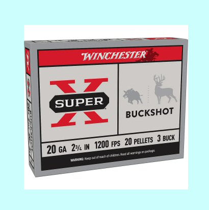 Winchester Super X 20ga Buckshot