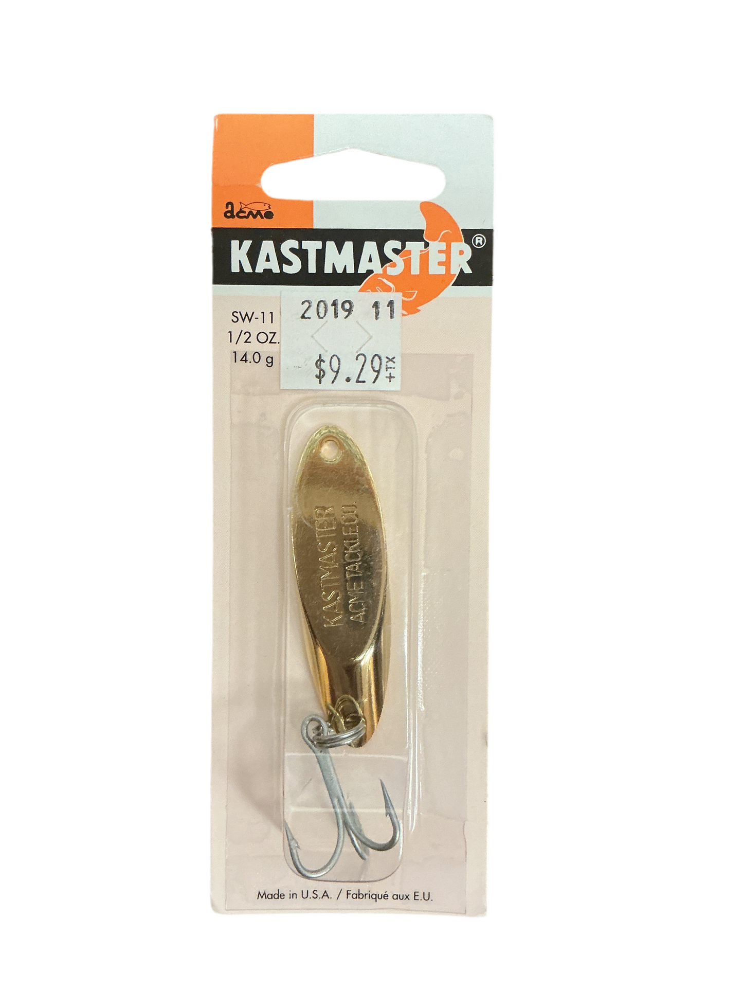 Kastmaster Acme Tackle Company 1/2oz.