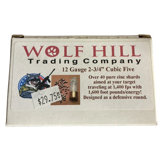 12 Gauge Wolf Hill Zinc Defense 5 Round