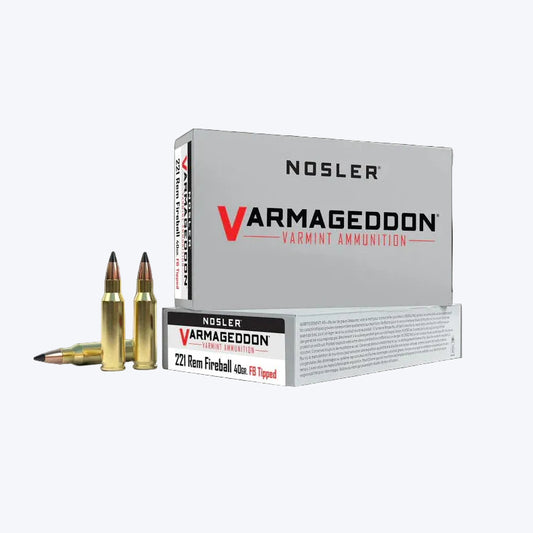 221 Rem Fireball Nosler 40gr Varmageddon 3100 fps 20rds
