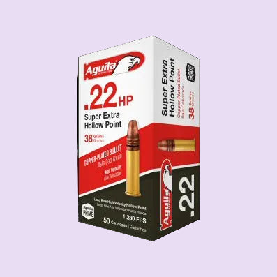 22 LR Aguila 38gr Hollow Point