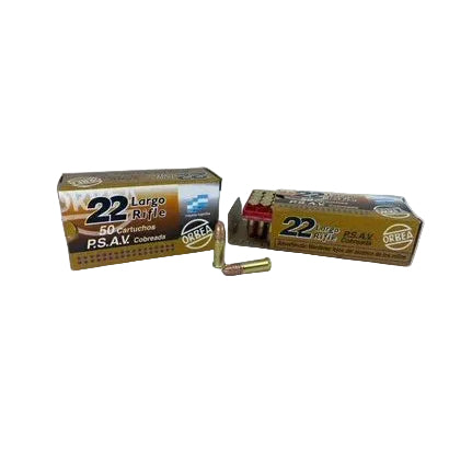 22 LR Orbea 40gr 50rnd box Copper plated