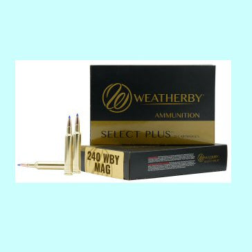 240 WBY Mag Weatherby 80gr Barnes TTSX 3440 fps 20rds