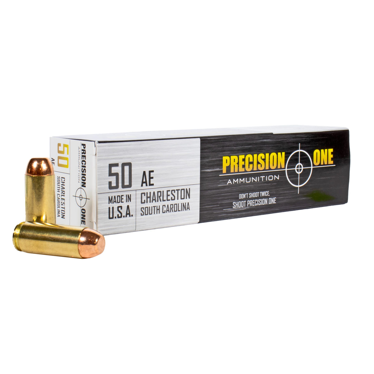 Precision One .50 AE 300gr FMJ 20rds