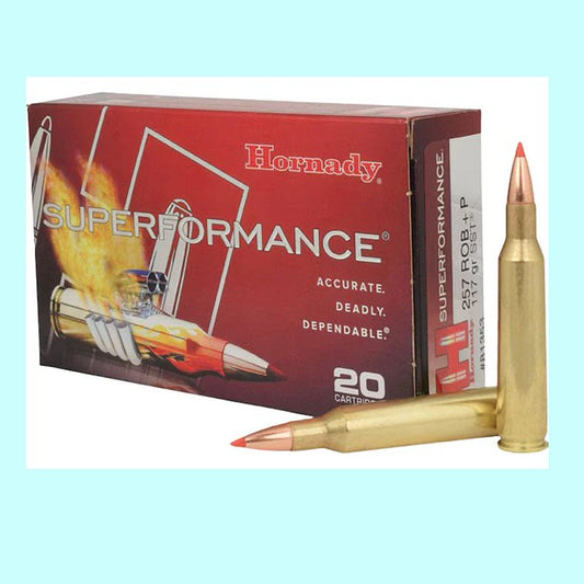 257 Roberts Hornady Superformance +P 117 Grain SST