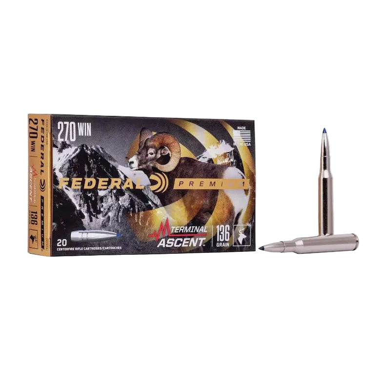 270 Win Federal 136 Grain Terminal Acscent