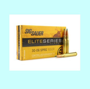 30-06 Springfield Sig Sauer Elite Hunter 165gr CET 2800 fps 20rds