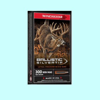 300 Win Mag Winchester 180gr Silvertip
