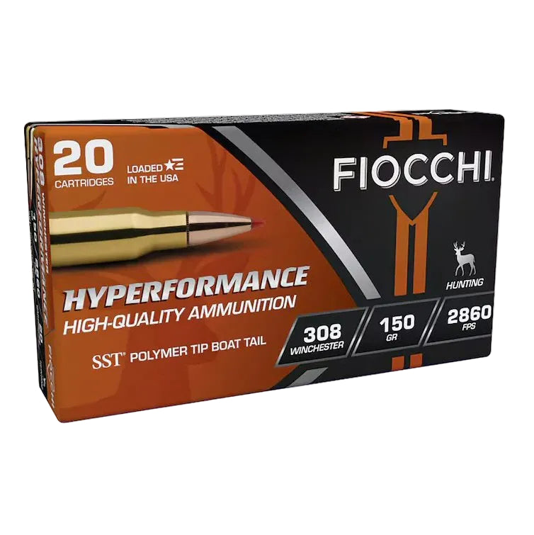 308 Win Fiocchi Hyperformance 180 Grain SST BT