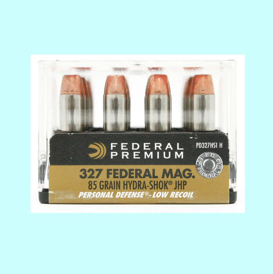 32 Federal Magnum Federal Hydra-Shok Low Recoil 1400 fps 85 Grain JHP