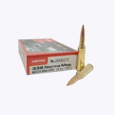 338 Norma Mag 300gr Match King HPBT