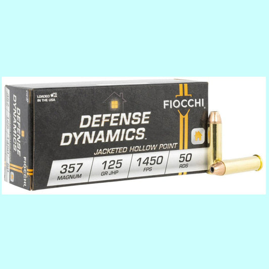 357 Magnum Fiocchi Defense Dynamics JHP