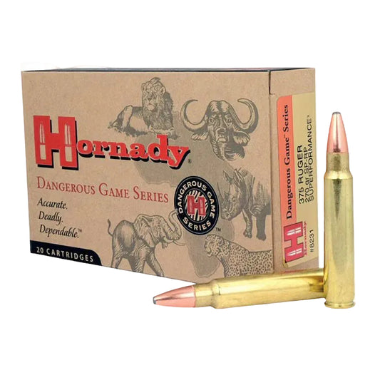 375 Ruger Hornady Dangerous Game Series 270 Grain SP-RP