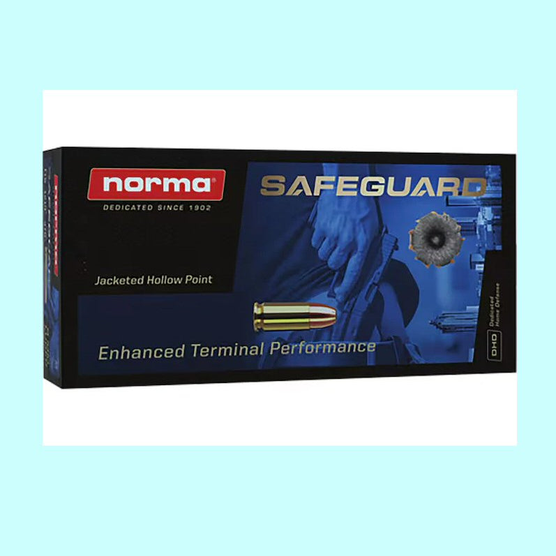 380 Auto Norma 85gr HP 950 fps – 50rds