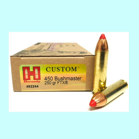 450 Bushmaster Hornady 250gr FTX