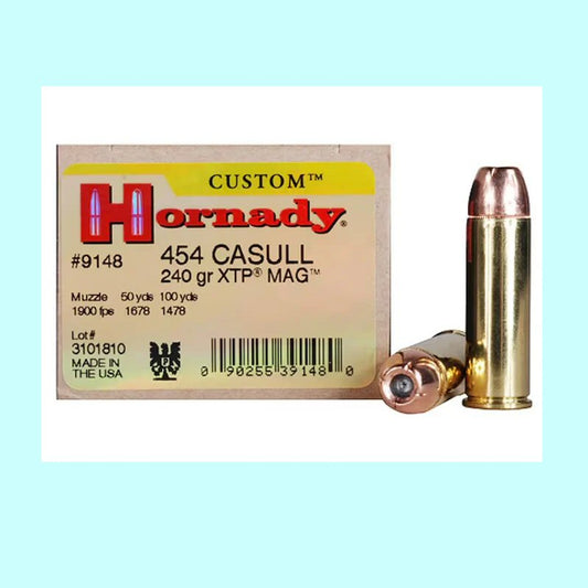 454 Casull 240gr XTP MAG Custom – 1760 fps – 20 Rounds