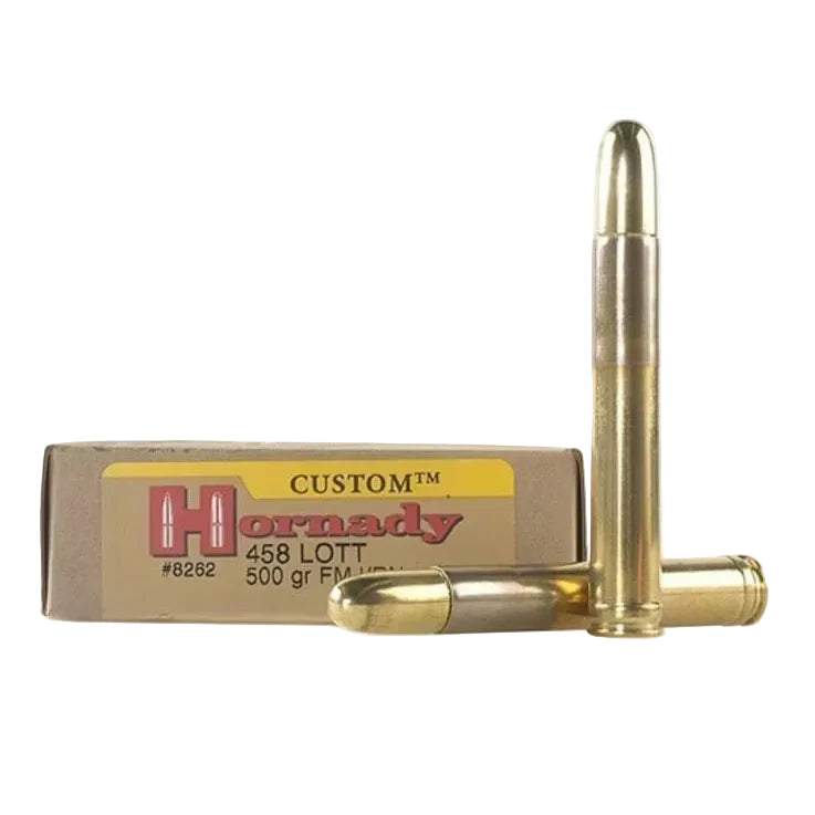 458 Lott Hornady Dangerous Game Series 500 Grain DGS