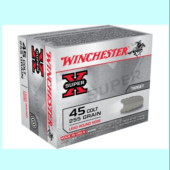 45 Colt 255gr LRN Super-X – 725 fps – 50 Rounds