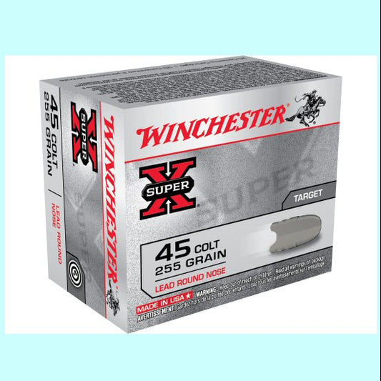 45 Colt 255gr LRN Super-X – 725 fps – 50 Rounds