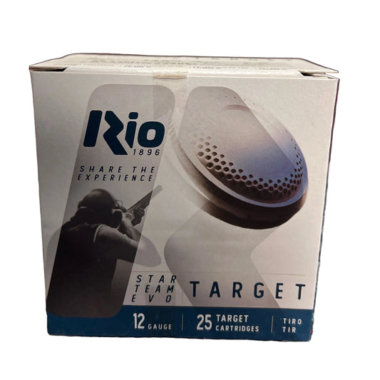 Rio Star Team Evo 12 gauge 2 3/4 1150fps 1 1/8 oz 8 shot - Case