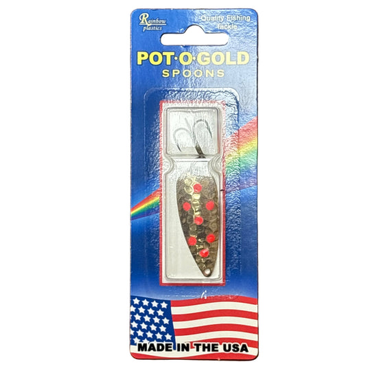 Rainbow Plastics Pot-O-Gold Spoon 1/4 oz Casting/Trolling Lure