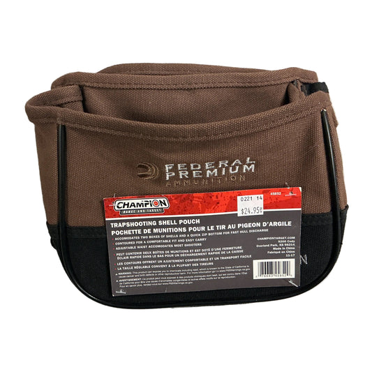 Federal Trap Shooting Shell Pouch