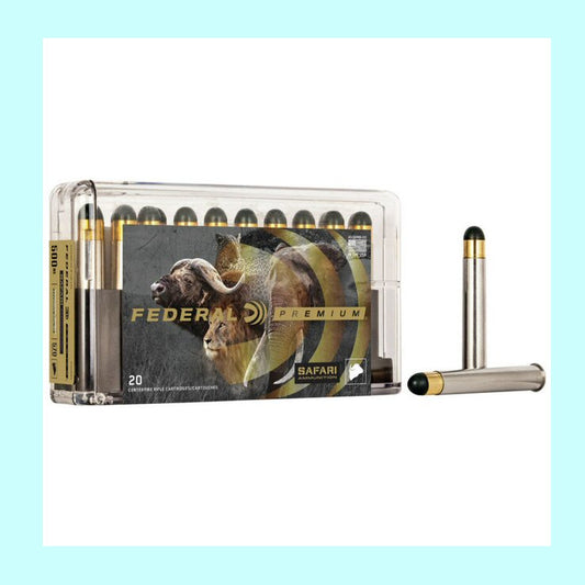 500 Nitro Express Federal Premium 570gr Woodleigh Hydro Solid