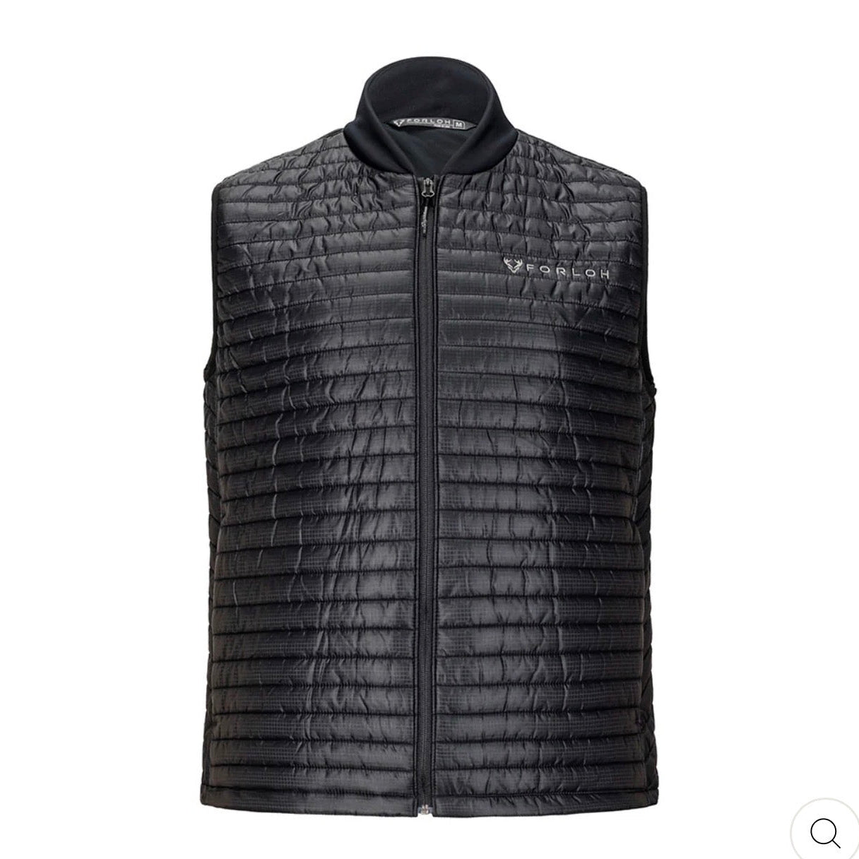 Forloh Men's Thermoneutral Down Vest — lightweight insulated hunting vest in Exposed, Black, and Deep Cover colorways