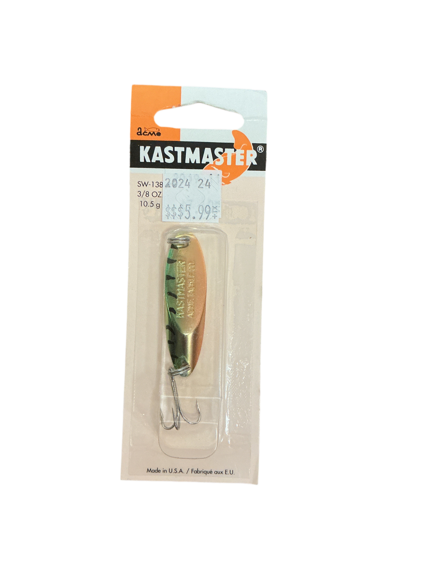Kastmaster Acme Tackle Company 3/8oz.