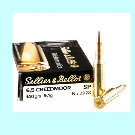 6.5 Creedmoor Sellier & Bellot 140gr SP