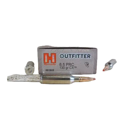 6.5 PRC Hornady Outfitter 130gr CX